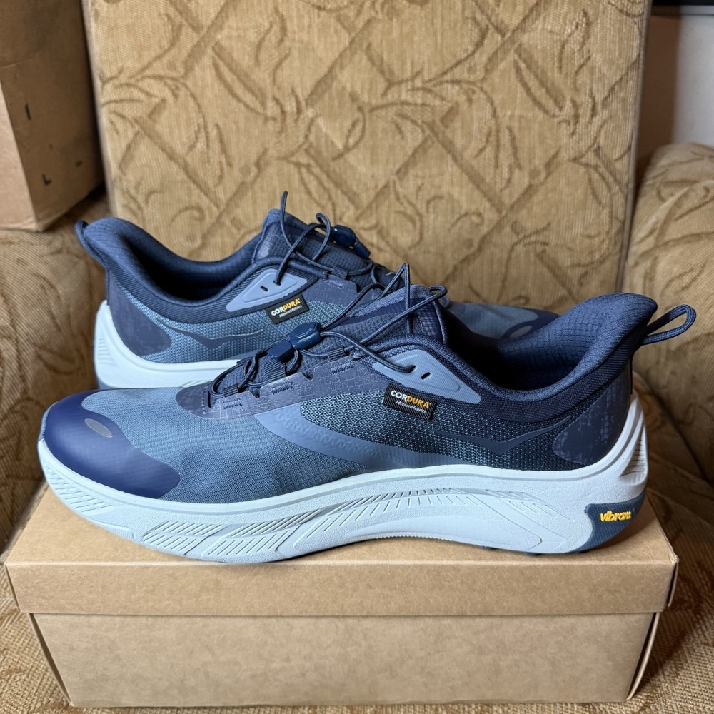 Hoka One One Transport 2 Low Top Sneaker Navy Blue Men's Size 13D - Picture 3 of 9